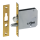 Mortise lock with hook bolt, decorative