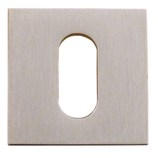 Schlüsselschild Plain Quadratisch 26 x 26 mm matt