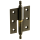Furniture hinge brass series 301 with decorative head 50 mm