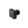 Furniture knob Ischgl black steel
