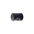 Furniture knob Zermatt black steel