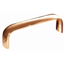 Furniture handle stainless steel Oval-Line bow