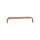 Möbelgriff Edelstahl Oval-Line Bügel 224 mm Edelstahl Bronze matt