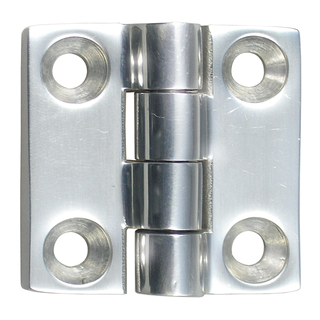 Furniture hinge stainless steel investment casting 50 x 50 mm
