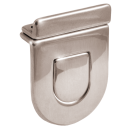 Push lock brass with spring polished chrome-plated brass