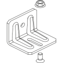 Winkel-Set für Wandmontage, Stahl verzinkt (10 Stück)