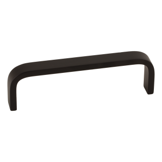 Furniture handle Flat Line aluminum black anodized