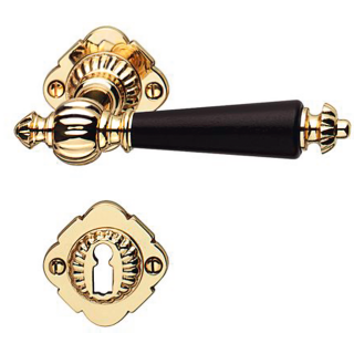 Lever handle Art Nouveau brass model 2125