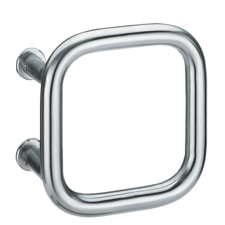 Stainless steel door handle push handle model TG 6688 QUADRUS