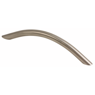 Furniture handle antibacterial stainless steel segment 110 BA=128 mm matt stainless steel