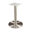 Stainless steel height-adjustable table frame COLUM HV 1 D=800 mm