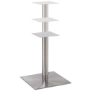 Table frame stainless steel height-adjustable COLUM HV 2 800 x 800 mm