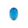 Möbelknopf Glases OL Glas hellblau poliert