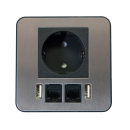 Source desktop socket outlet HDMI HDMI with cover