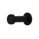 Coat hook stainless steel SMALL LINE G G=37 mm stainless steel black PVD coated
