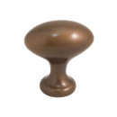 Furniture knob Six 8 35 x 23 mm brass bronze antique