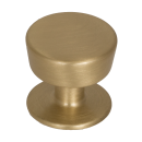 Furniture knob Art Deco ASMARA brass brass matt 20 mm