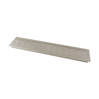 Aluminum ventilation grille with bar