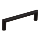 Furniture handle Straight Line aluminum black 96 mm